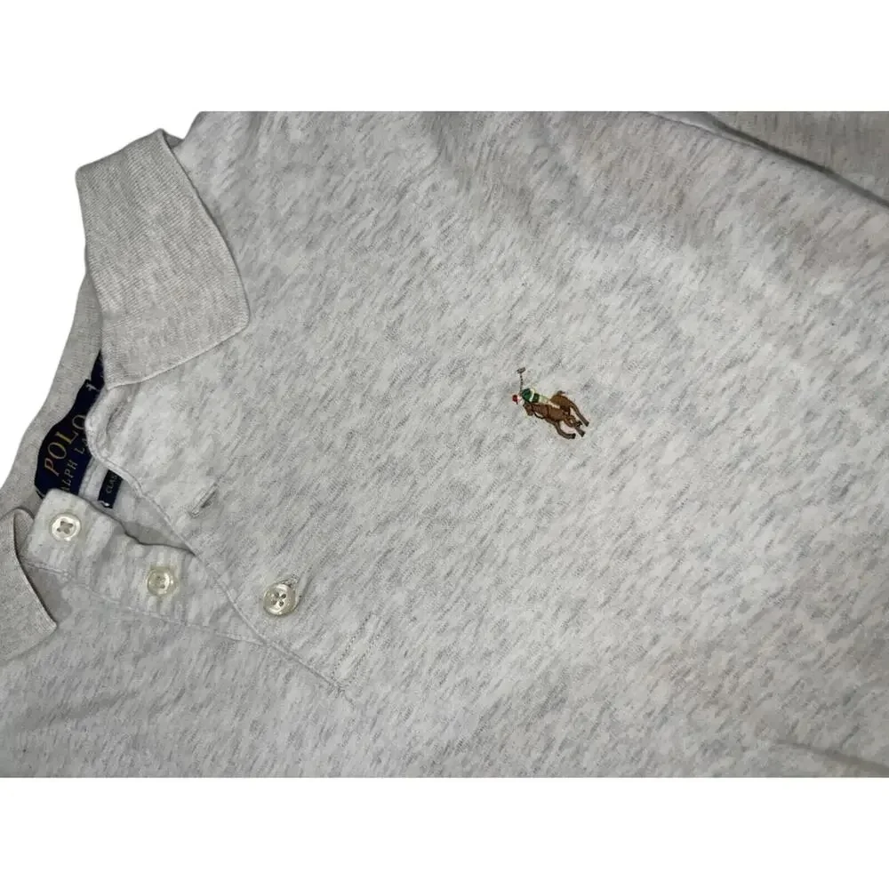 Mens Polo Ralph Lauren Cream Classic Fit Size L